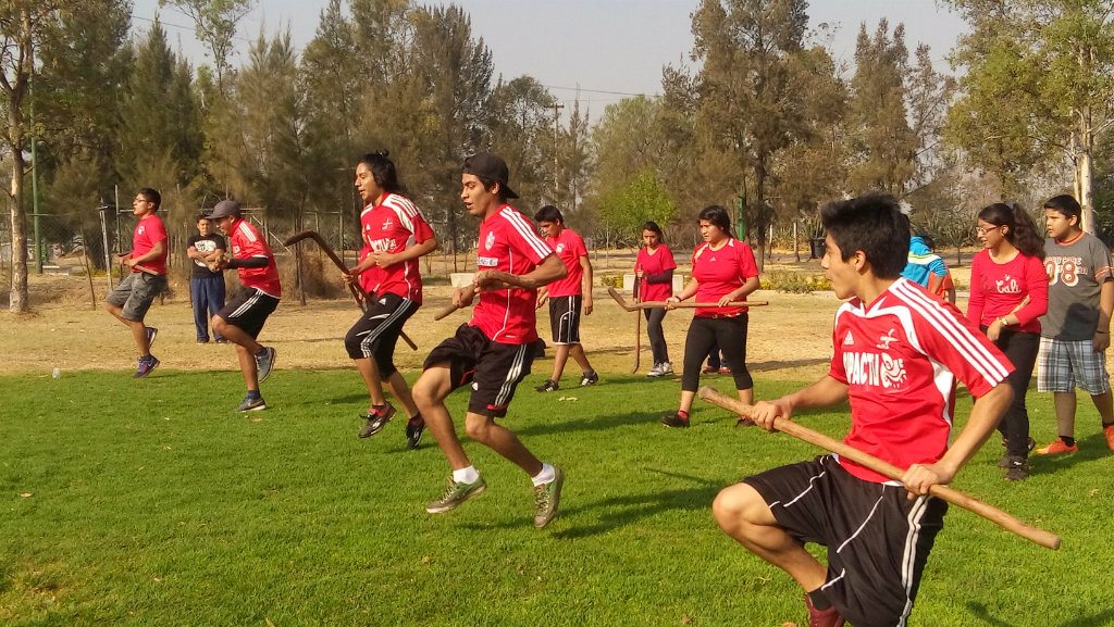 La Pelota Purépecha es un deporte tradicional en México 