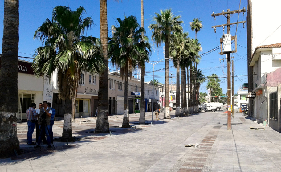 La obra del Paseo Morelos presenta un avance del 35%.