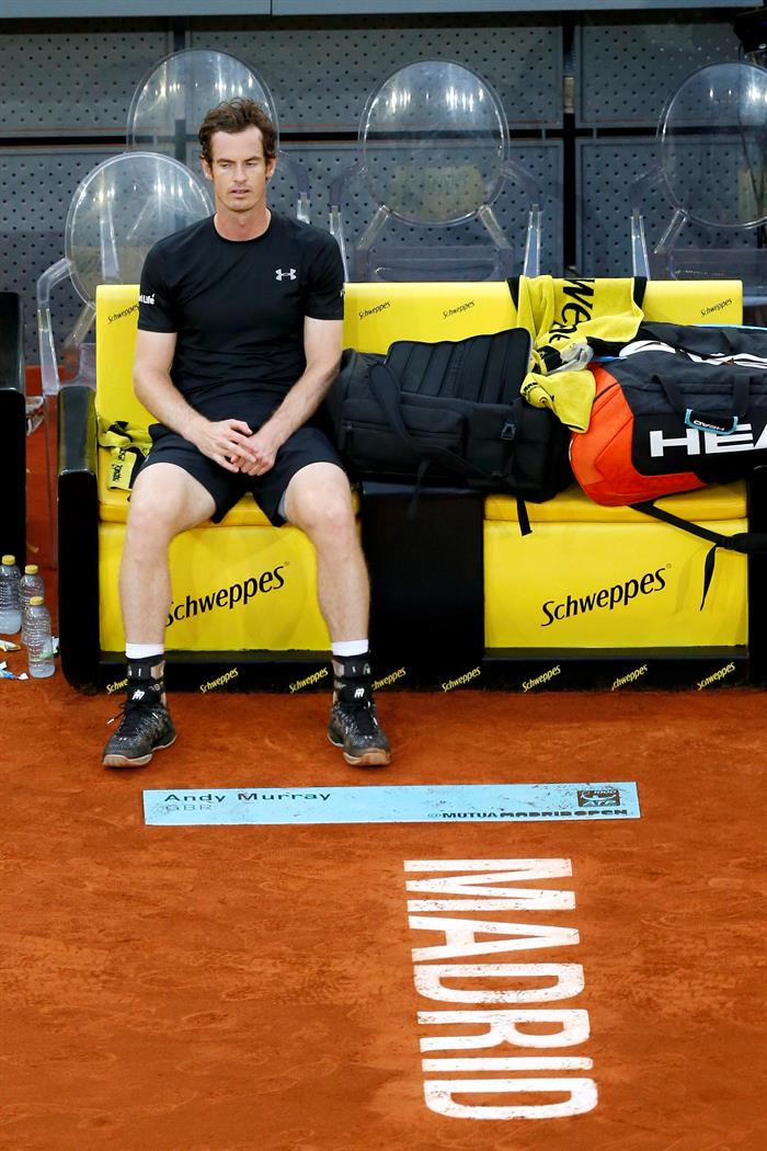 Murray no pudo repetir la corona en Madrid 