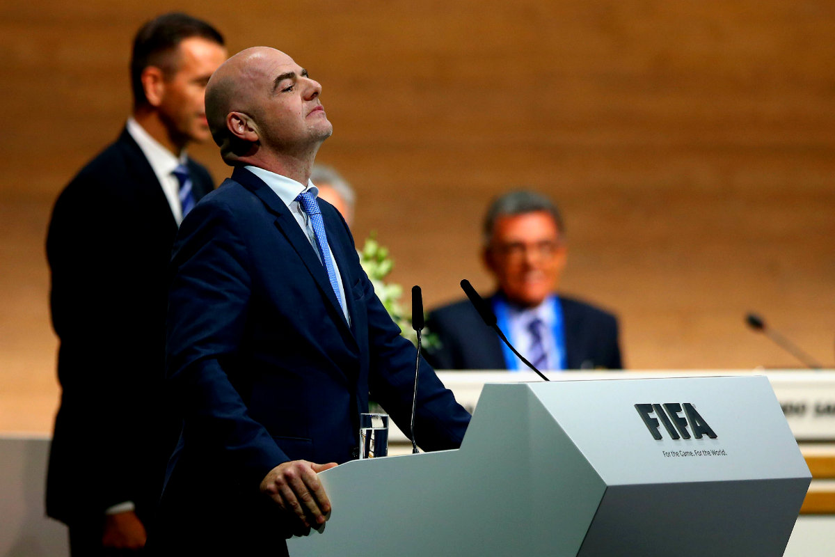 Gianni Infantino, presidente de FIFA