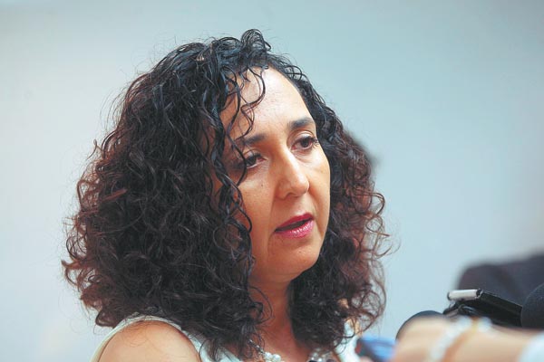 Sofía Velasco Becerra, presidenta de la CEDH.