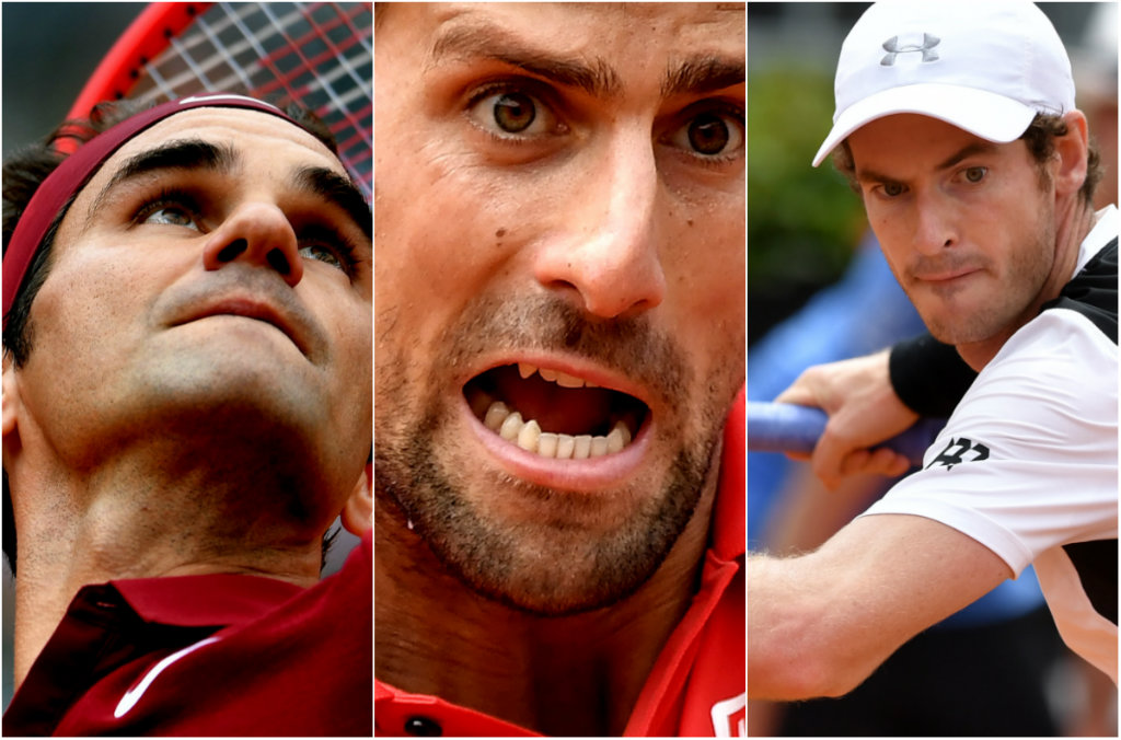 Federer, Djokovic y Murray tuvieron una buena tarde en Madrid