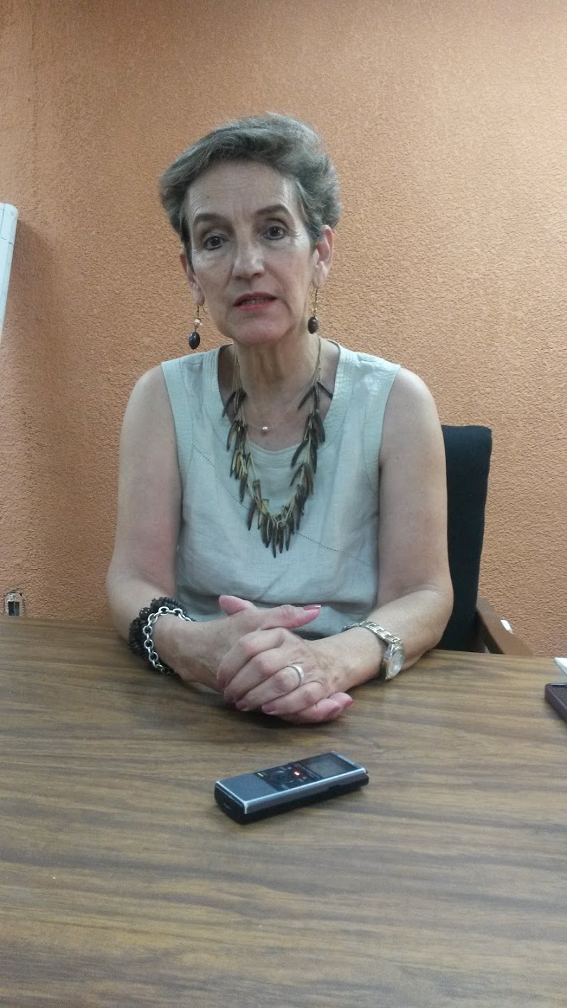 María Guadalupe de la Garza, sobreviviente de cáncer de mama.