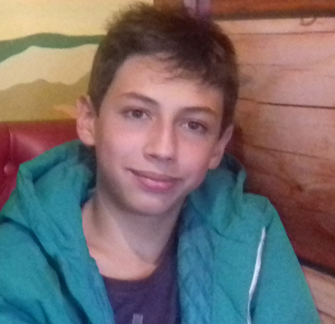 Pedro Mata Crespo, de 14 años