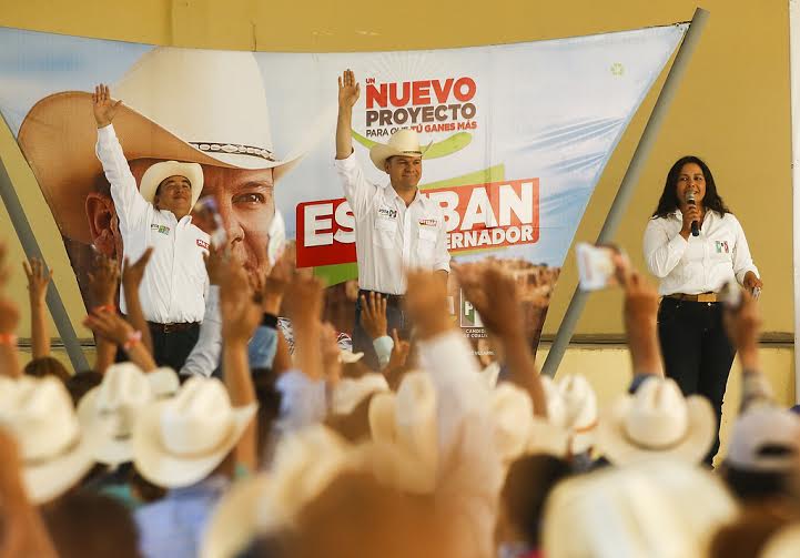 Esteban Villegas, candidato del PRI al gobierno de Durango.