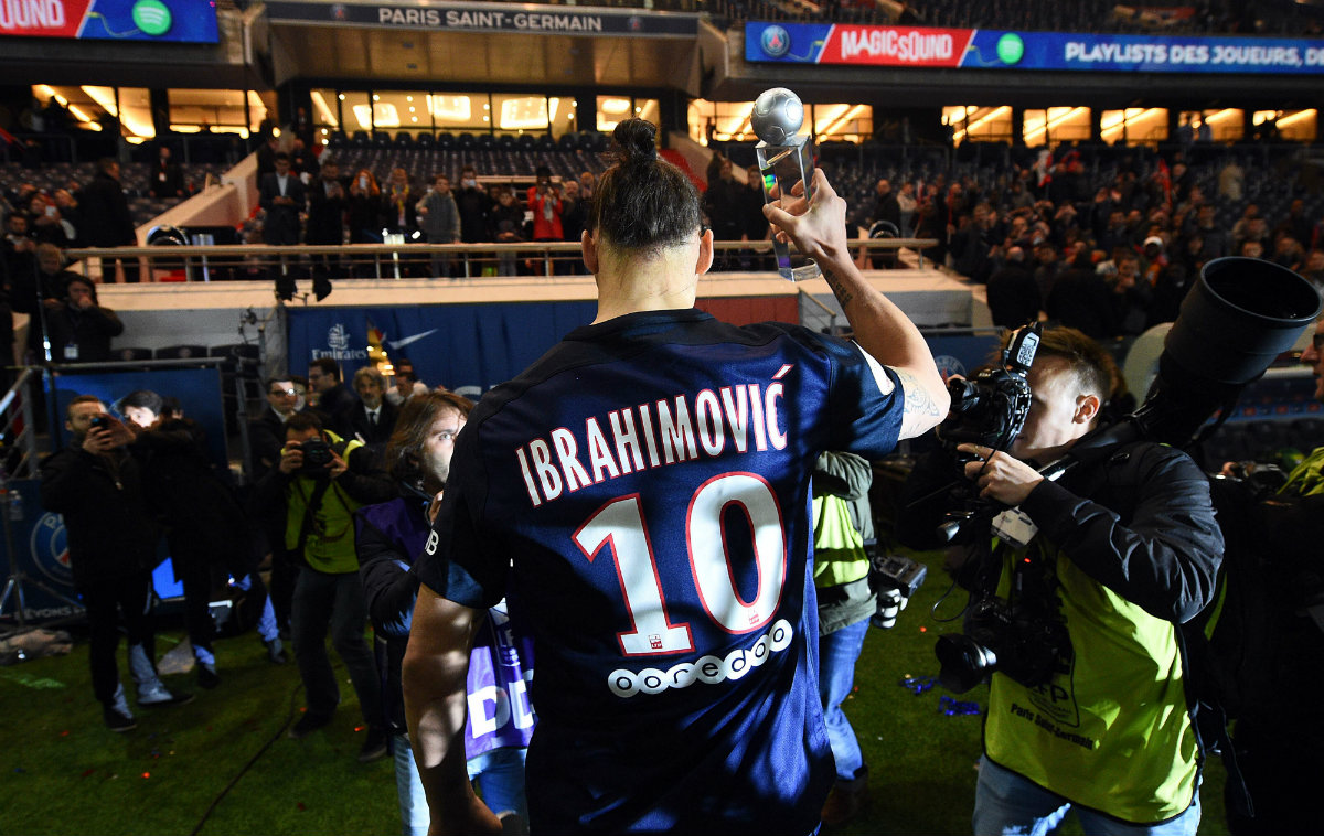 Ibrahimovic se despidió como los grandes