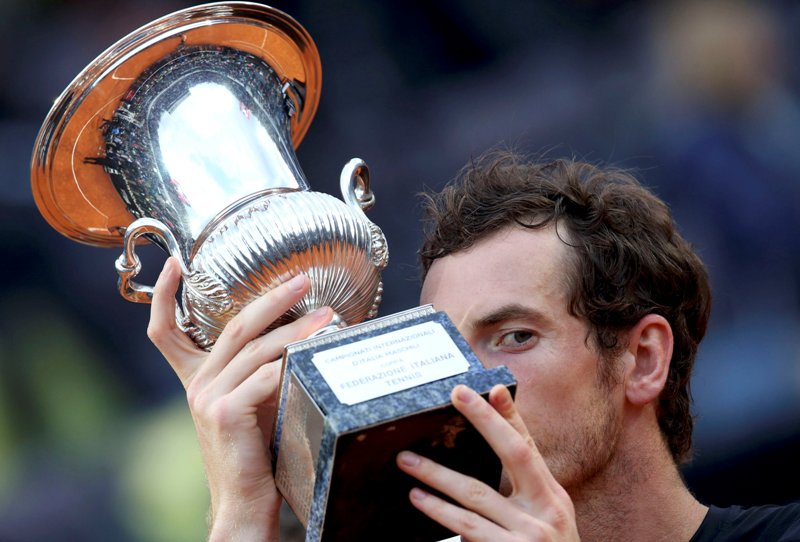 Andy Murray, ganador del Masters 1000 de Roma