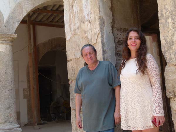 Antonio Camacho, director de la iniciativa, y Berenice Moreno, gestora y colaboradora.