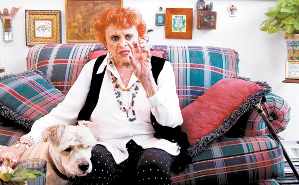 “A mí lo que me ha sostenido en la vida son las palabras”.