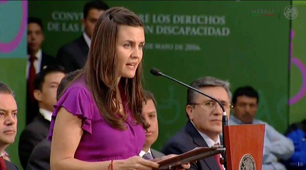 Alejandra Haas, presidenta del Conapred