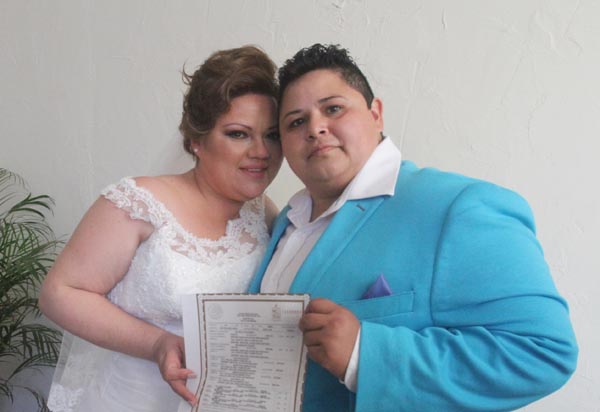 Algunas parejas han contraído nupcias gracias a los amparos.