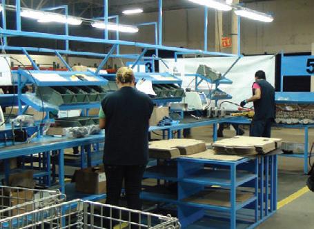 La actividad en la industria maquiladora crece en Tamaulipas.