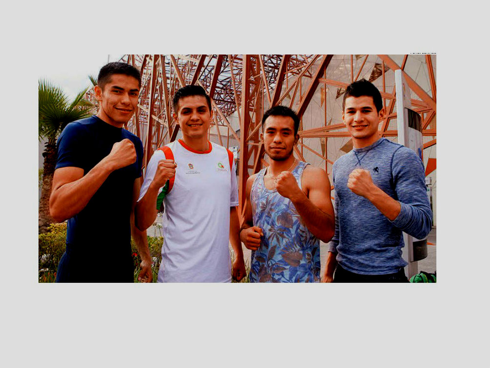 Marvin Cabrera, Juan Pablo Romero, Elias Emigdio y Lindolfo Delgado