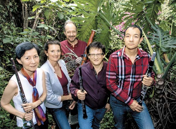 Quinteto de Alientos de la Ciudad de México.