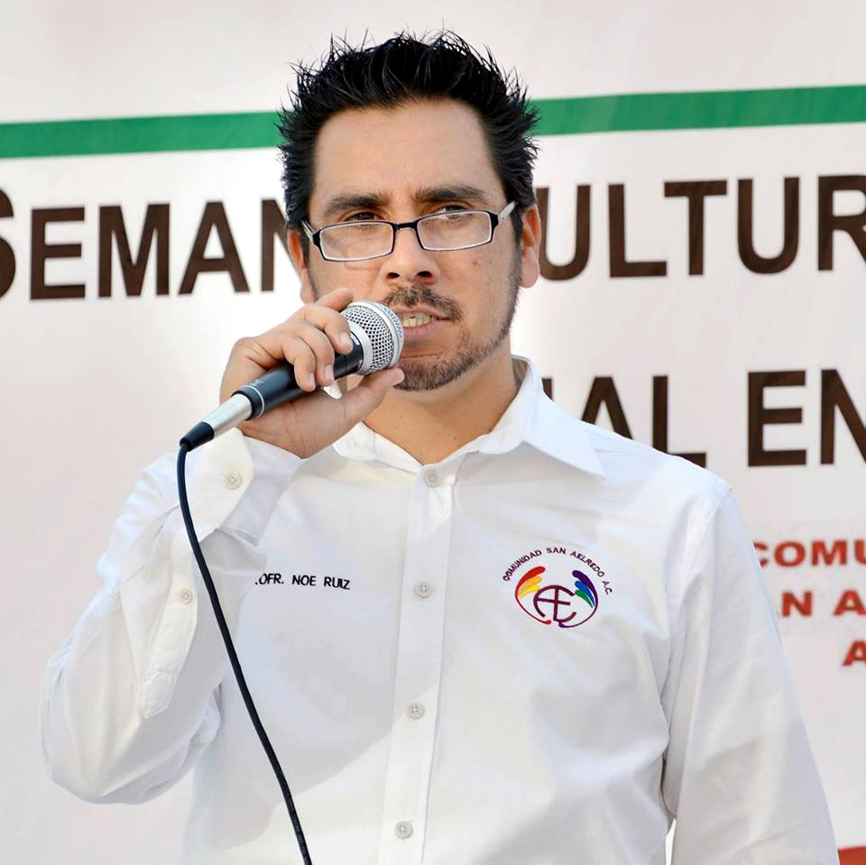 Noé Leonardo Ruiz, presidente de la asociación San Aelredo.