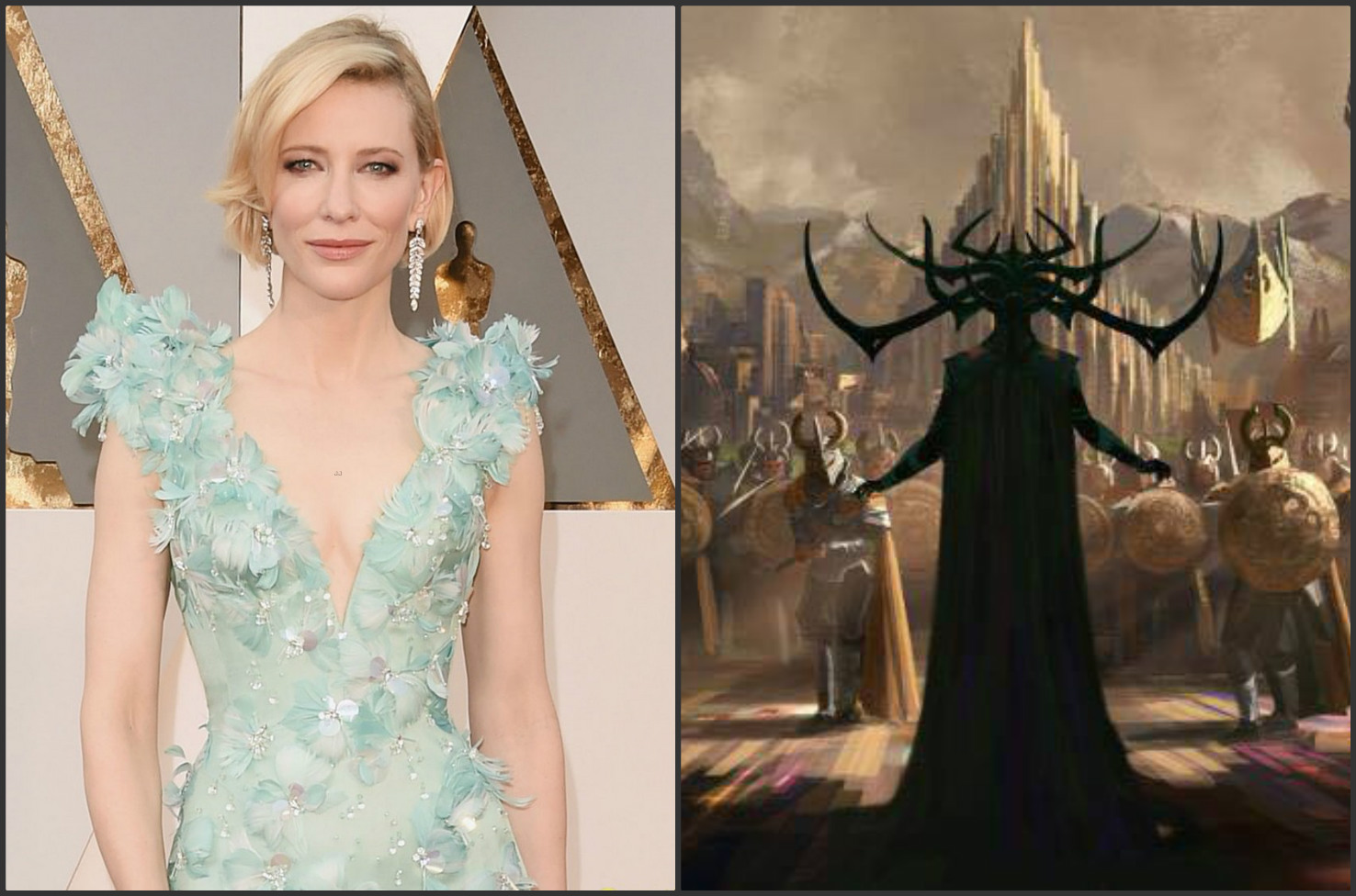 Cate Blanchett será Hela. 