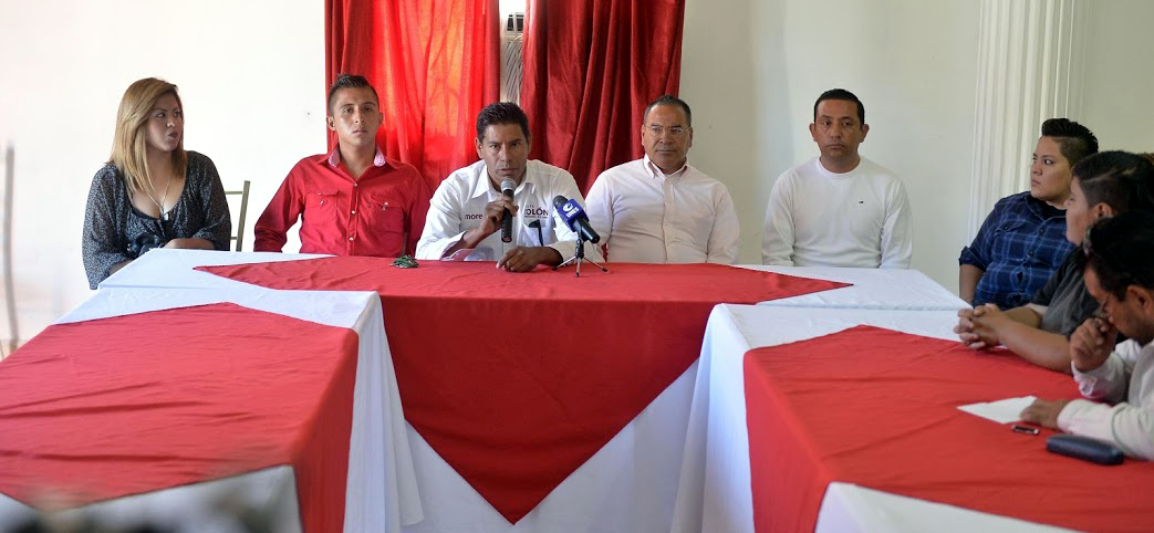 Militantes de Morena votarán por el candidato del PRI al gobierno de Durango. 