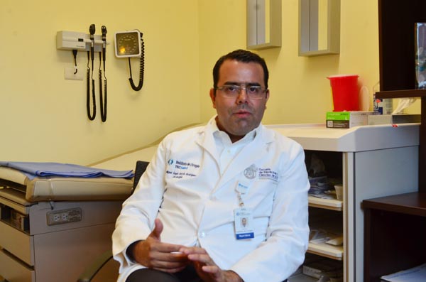 El doctor Miguel Ángel García explicó este padecimiento.