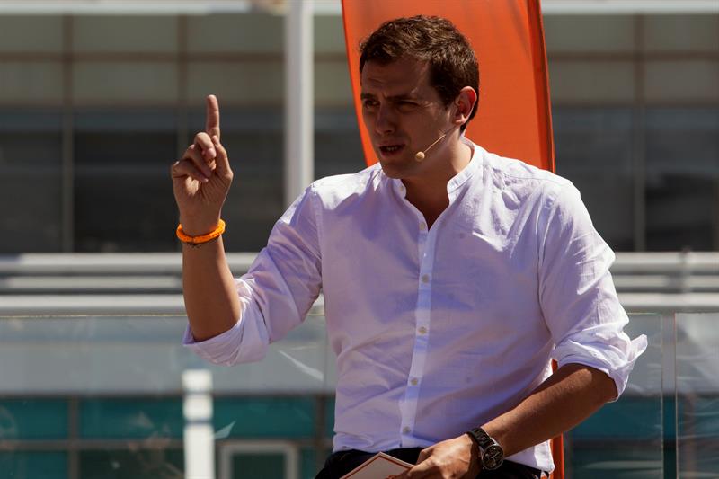 Albert Rivera, presidente de la formación política española Ciudadanos.