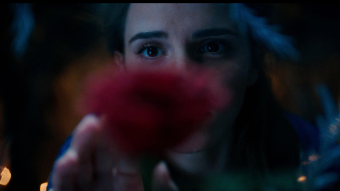 Emma Watson en su papel de Bella.