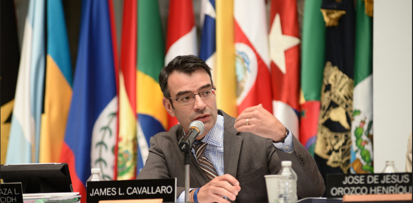 James Cavallaro, presidente de la Comisión Interamericana de Derechos Humanos.