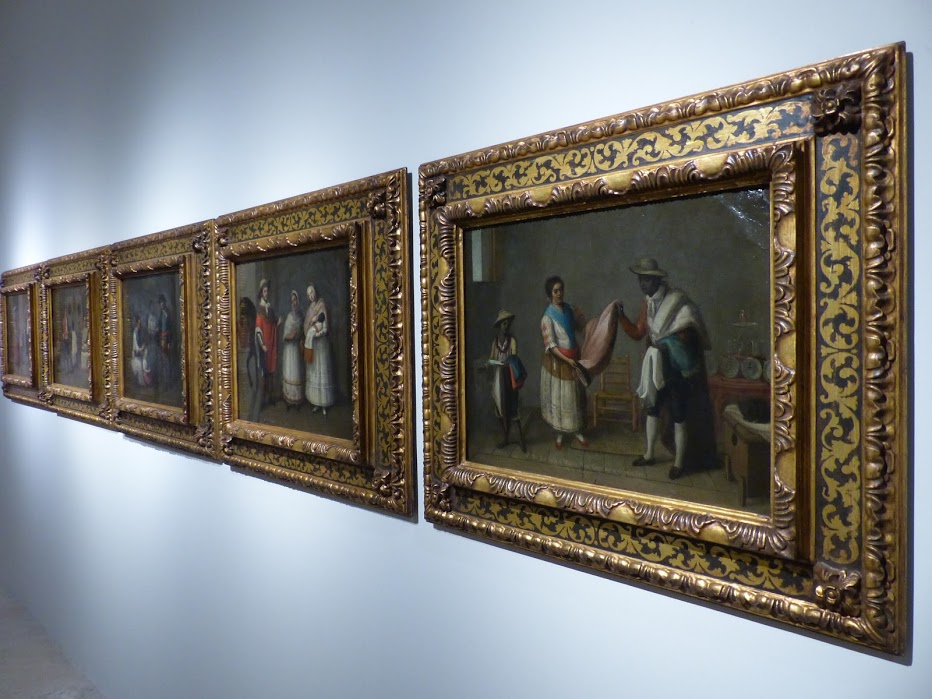La Galería de Castas Mexicanas. Rostros de nuestro mestizaje puede ser apreciada en la planta alta del Museo de Historia Mexicana. 