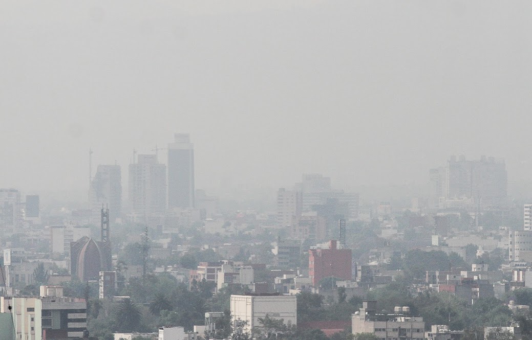 La zona metropolitana del Valle de México está en nueva contingencia ambiental, luego de que a las 15:00 horas la contaminación llegó a 151 puntos de 