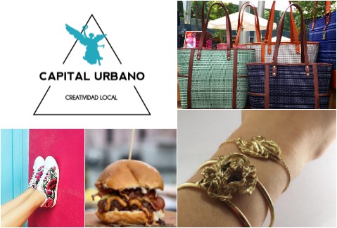 Capital urbano ofrece productos de joyería, ropa hecha con materiales reciclados y gastronomía. 