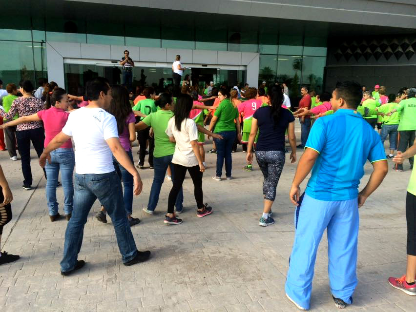 Torreón inició su desafío de activación física contra la ciudad de Managua, Nicaragua.