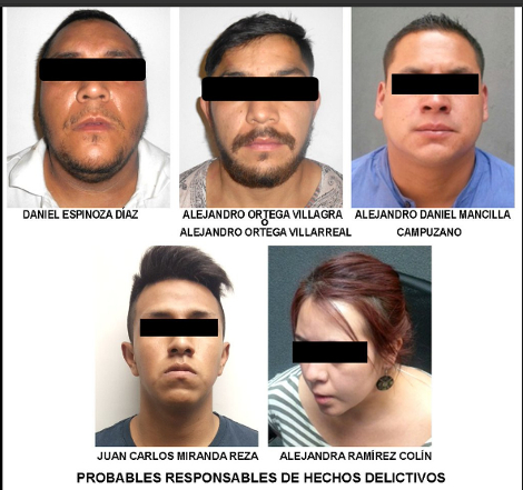 A los sujetos se les relaciona con otros ocho secuestros en agravio de 13 personas.
