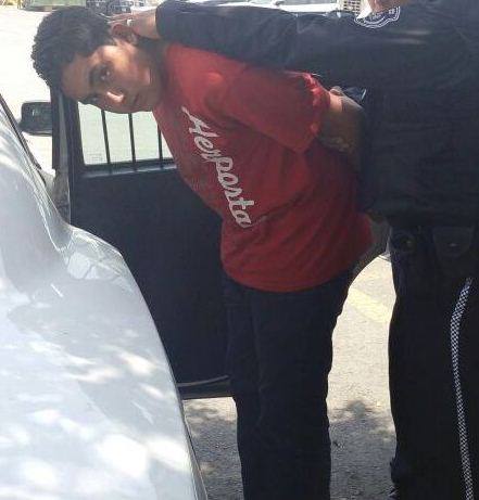 El detenido fue identificado como Daniel Zúñiga Sosa, de 18 años de edad.