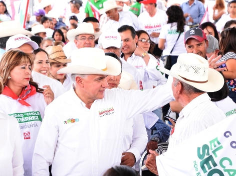 El candidato del PRI, Enrique Serrano aseguró que son más los ciudadanos que se suman a su proyecto, lo lo cual dijo estar seguro que esa preferencia 