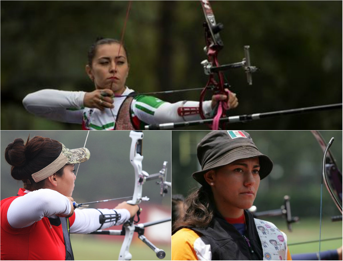 Equipo femenil de tiro con arco que competirá en Río 2016