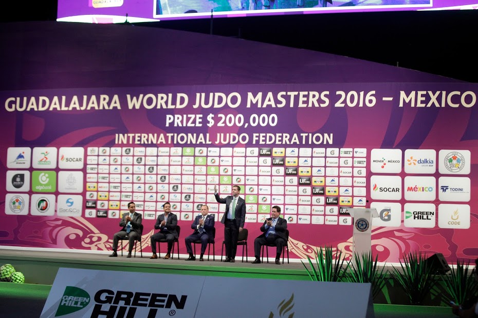 Inauguración del World Judo Masters de GDL