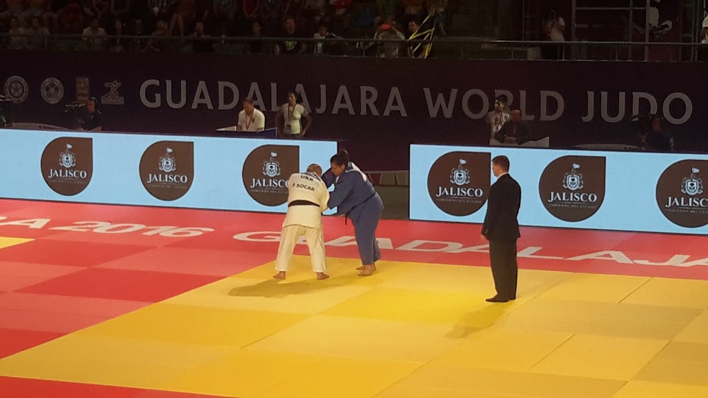 Vanessa Zambotti se despidió en la primera ronda del World Judo Masters.
