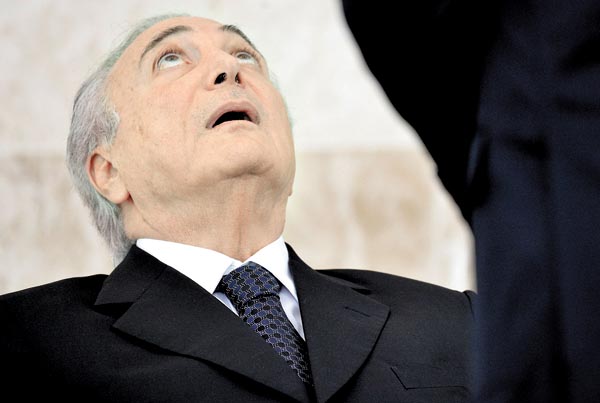 El gobierno del presidente interino, Michel Temer, se ha visto envuelto en estas acusaciones.
