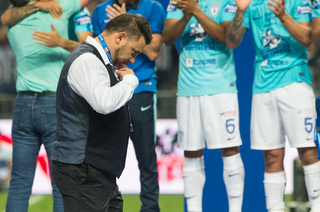 Mohamed tras recibir su medalla de segundo lugar 
