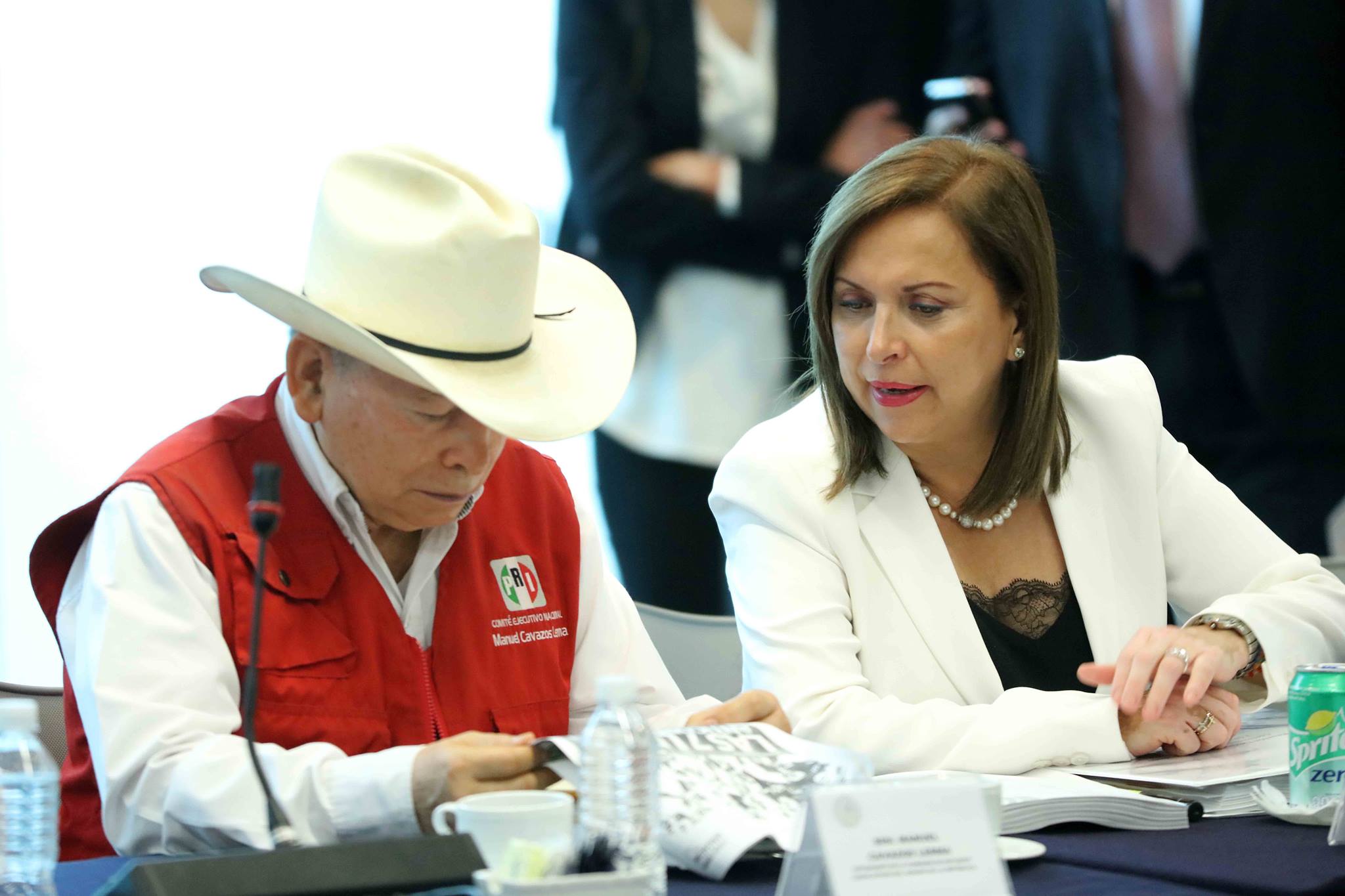 Senador del Partido Revolucionario Institucional, Manuel Cavazos Lerma.