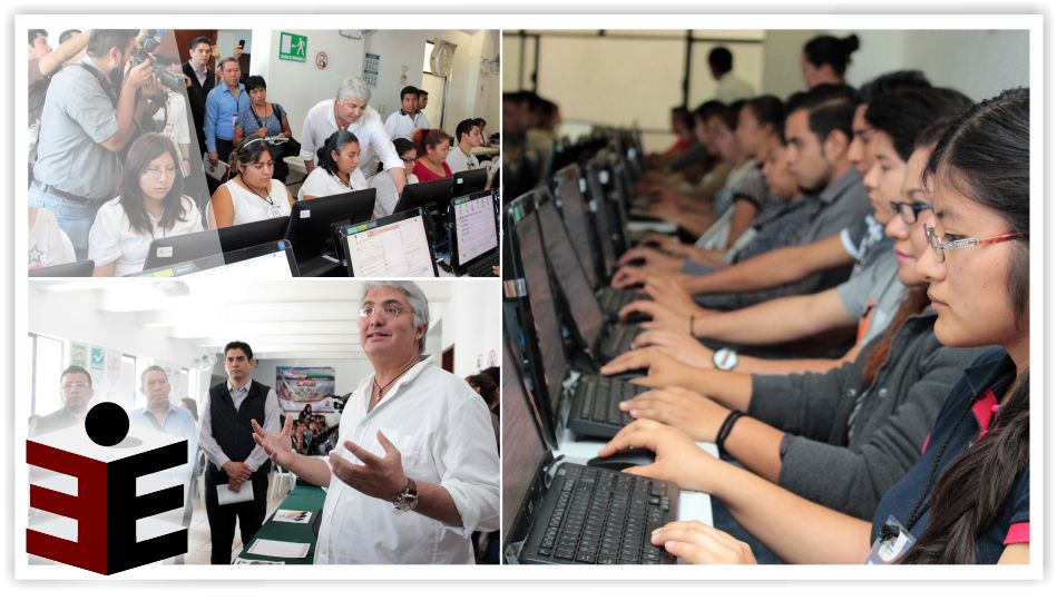 Ayer, cuando se estaba haciendo la prueba del PREP, los consejeros se percataron del sitio falso. 