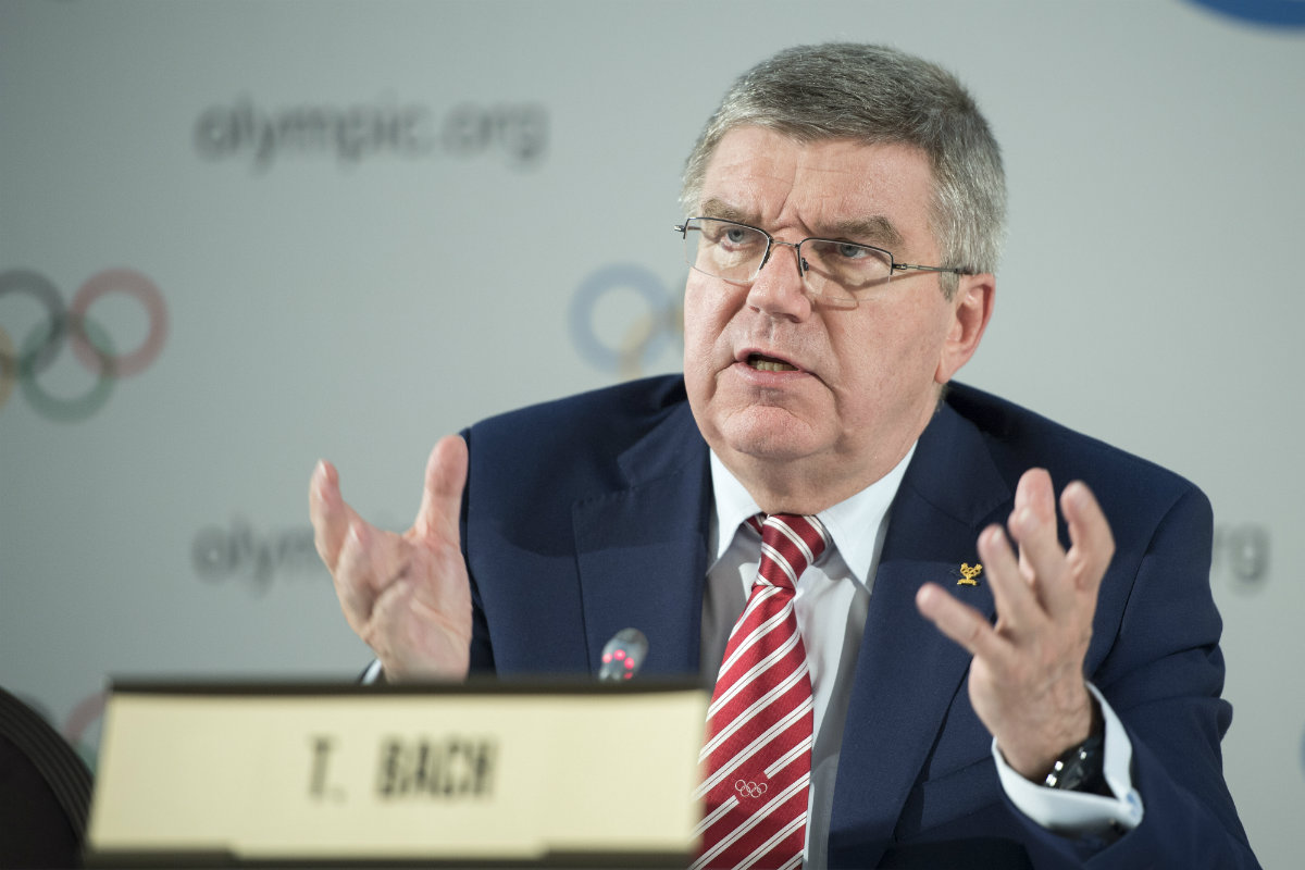 Thomas Bach, presidente del COI