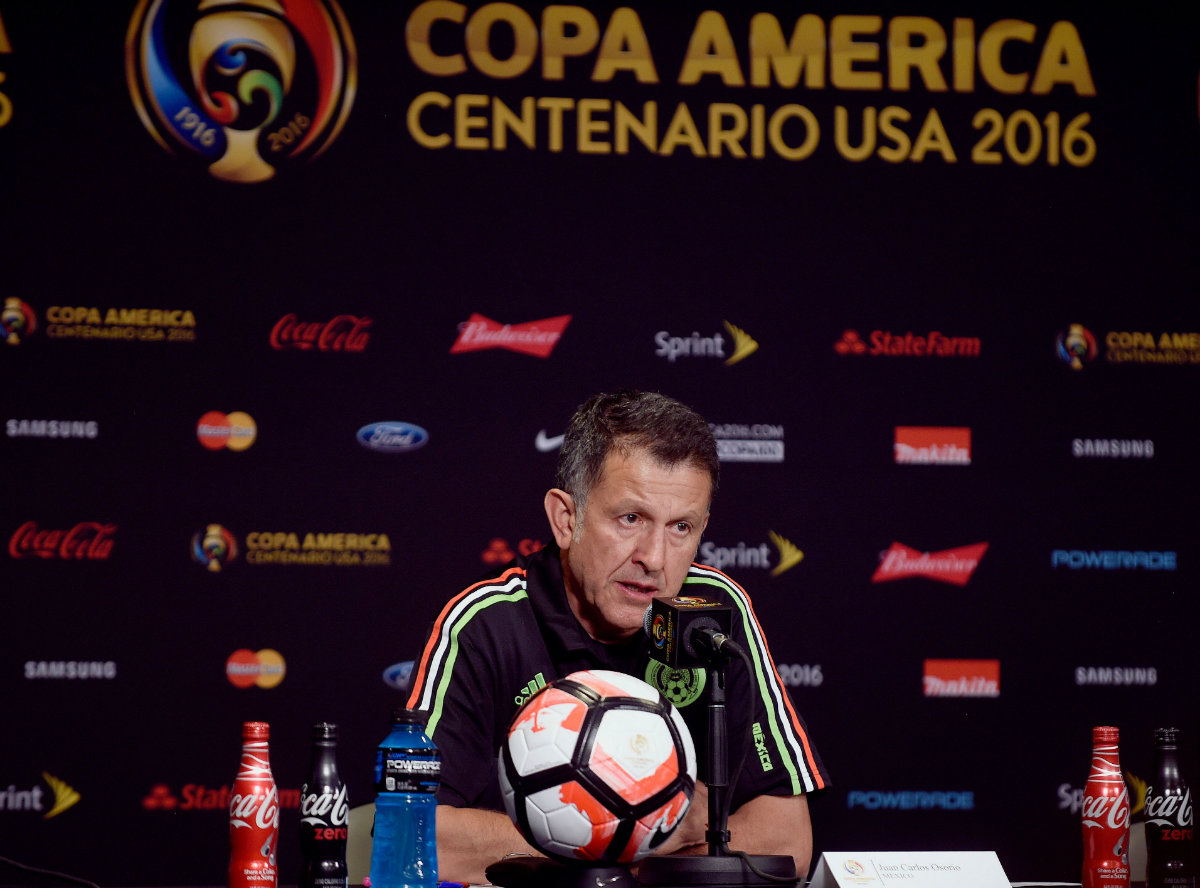 Juan Carlos Osorio en conferencia de prensa previo al primer duelo en Copa América