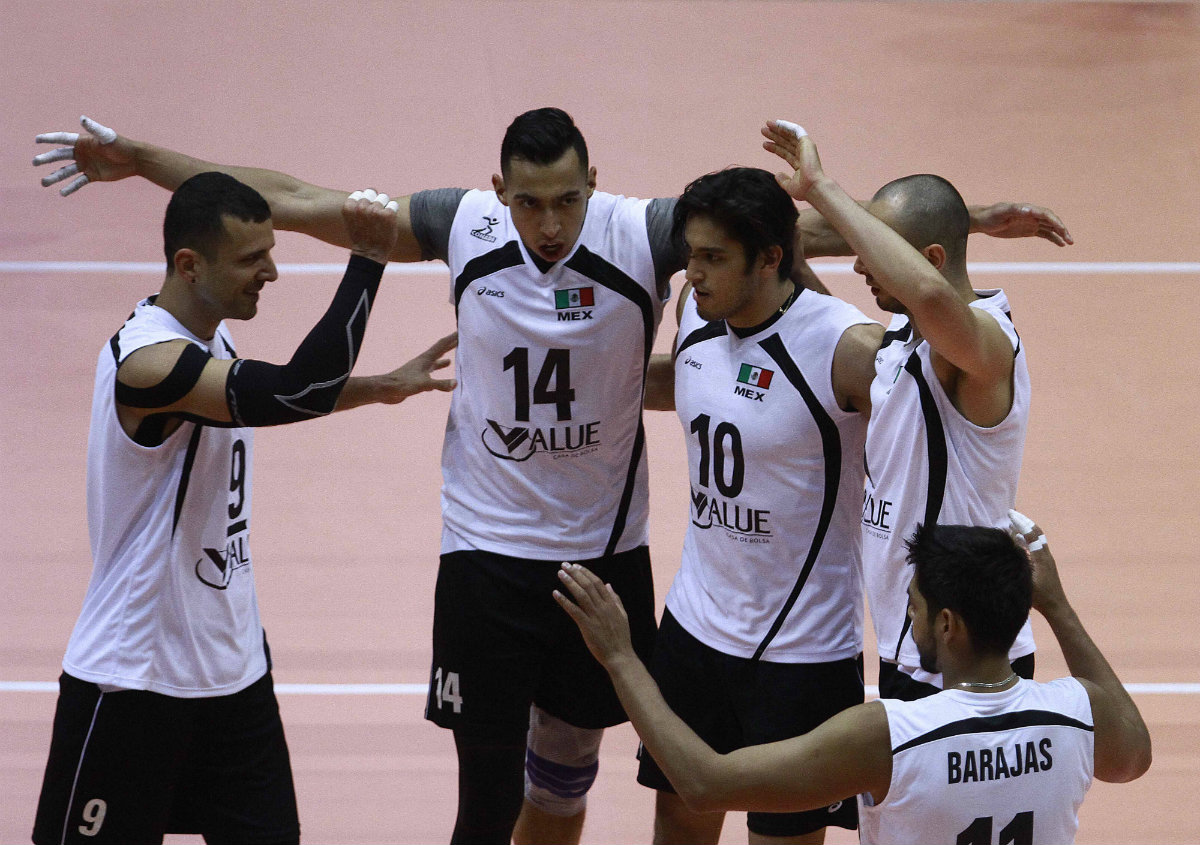 México vence a Chile en el repechaje olímpico de voleibol de sala
