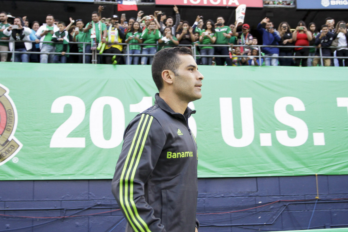 Rafael Márquez, defensa de la selección mexicana