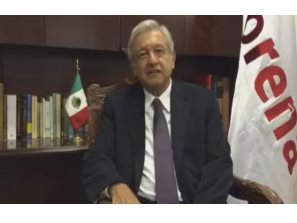 Andrés Manuel López Obrador dijo que Morena tiene una ventaja de 80 mil votos en la CdMx sobre el PRD.