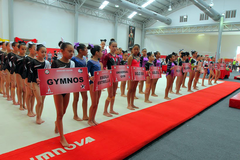 Este domingo finalizó el Campeonato Regional de Gimnasia.