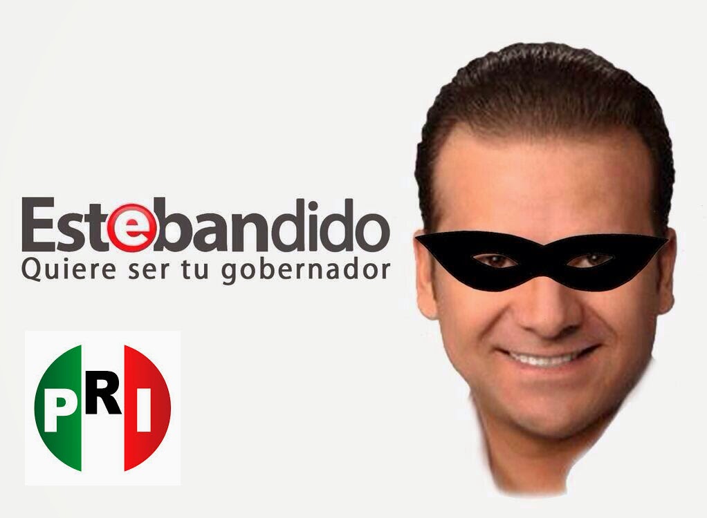 La mayoría de los memes son en contra del PRI.
