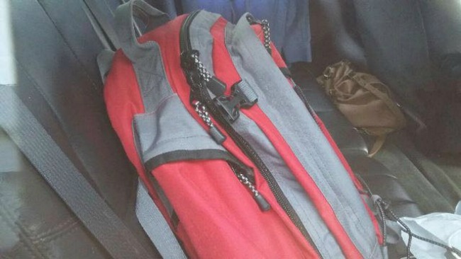 Mochilas del senador Fernando Yunes 