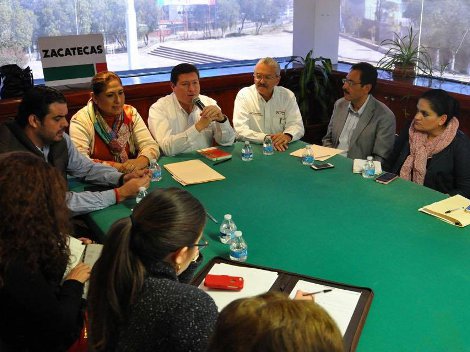 Reunión de los órganos de dirección del PRI en Zacatecas.