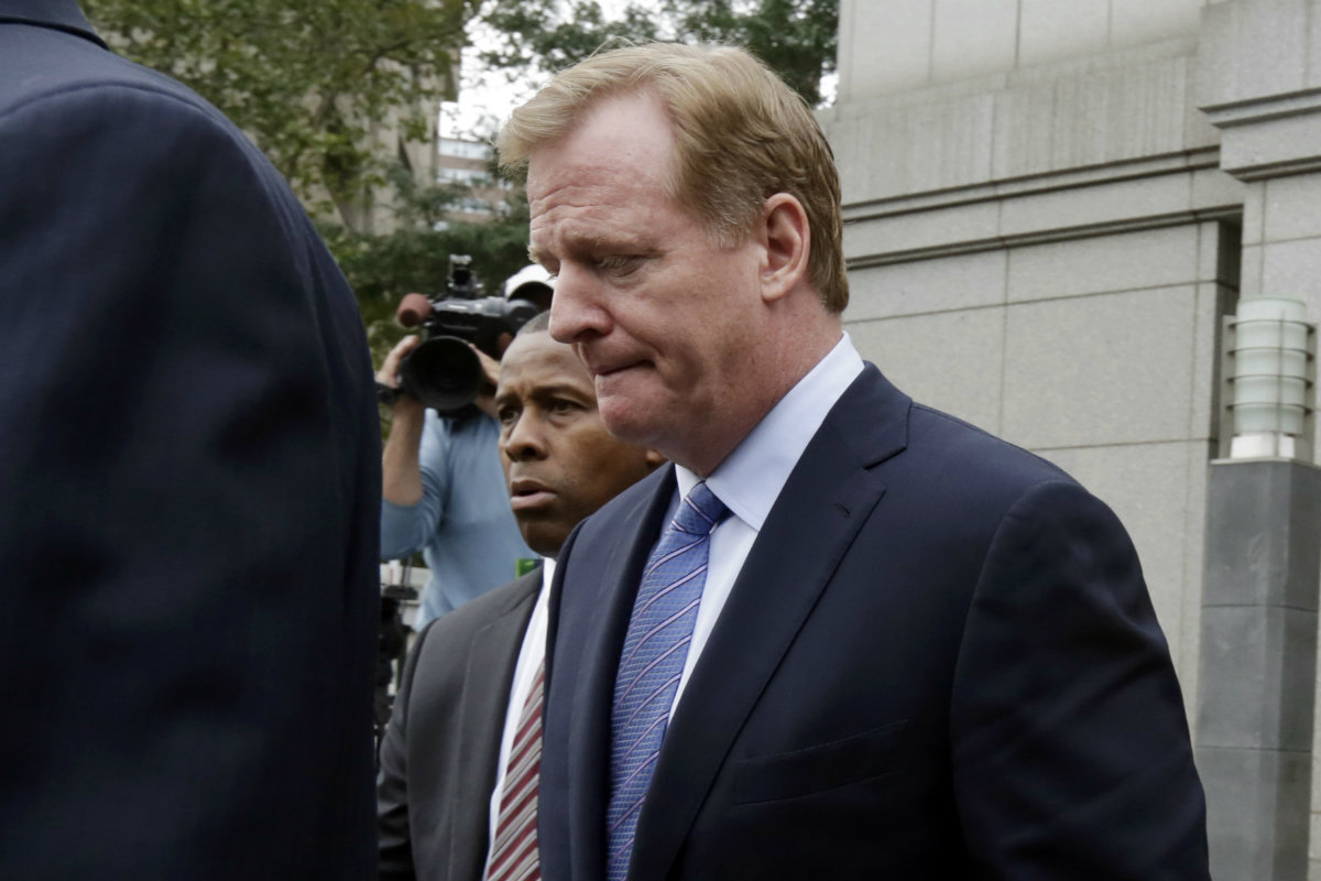 Roger Goodell, comisionado de la NFL