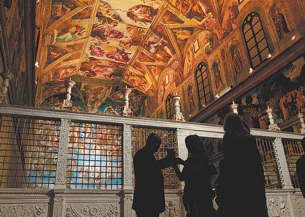 La magna obra de Miguel Ángel fue reproducida a detalle. 